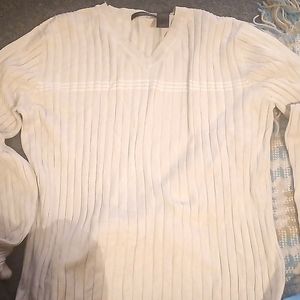 Claborne mens ribbed sweater size large